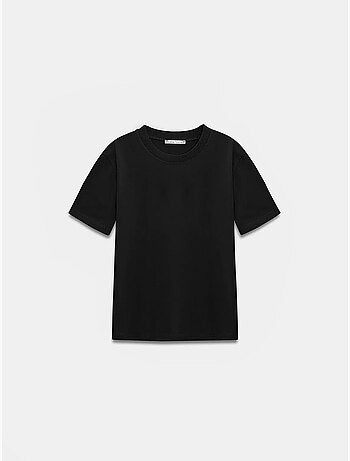 Dilvin t-shirt femme en coton à col rond