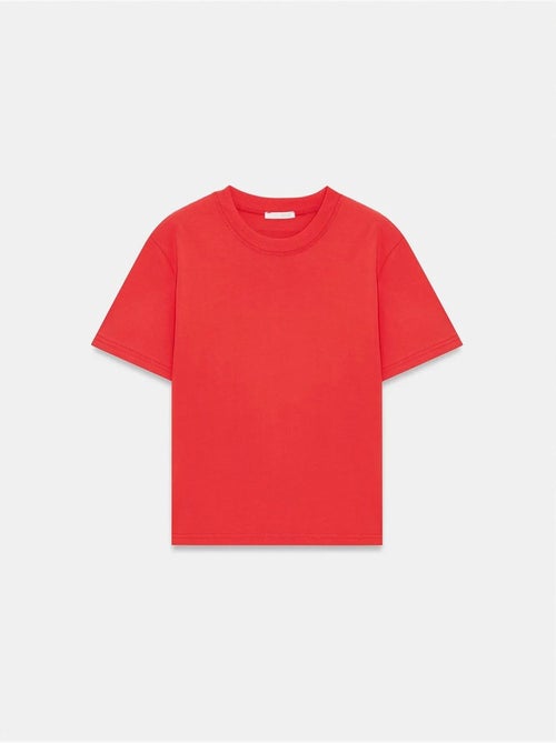 DILVIN T-shirt Femme En Coton À Col Rond - Kiabi DILVIN T-shirt Femme En Coton À Col Rond - Kiabi