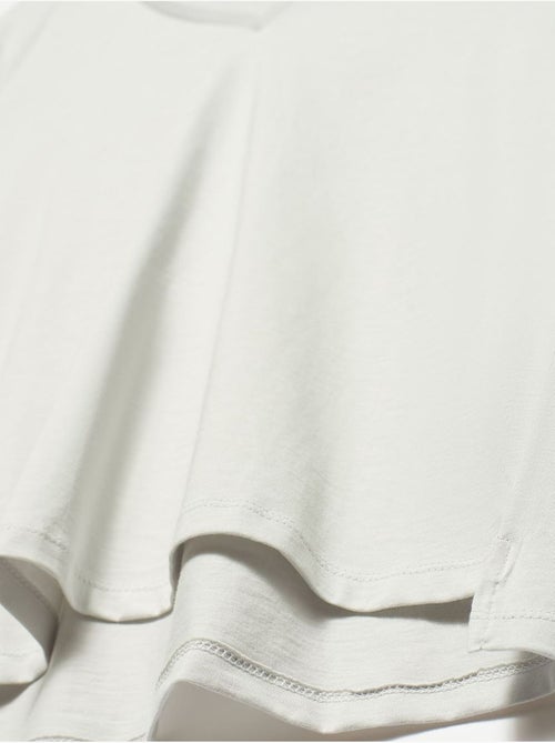 DILVIN T-shirt Femme En Coton À Col V - Kiabi DILVIN T-shirt Femme En Coton À Col V - Kiabi
