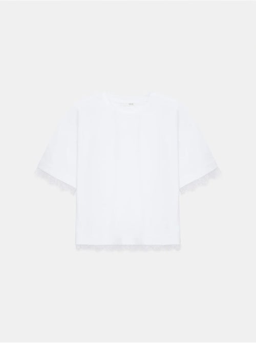 DILVIN T-shirt femme en coton et élasthanne à col rond - Kiabi DILVIN T-shirt femme en coton et élasthanne à col rond - Kiabi