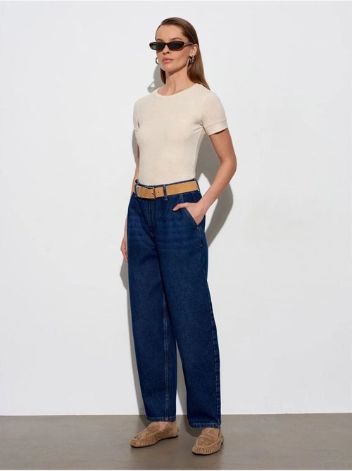 DILVIN T-shirt Femme Slim À Col Rond - Kiabi DILVIN T-shirt Femme Slim À Col Rond - Kiabi