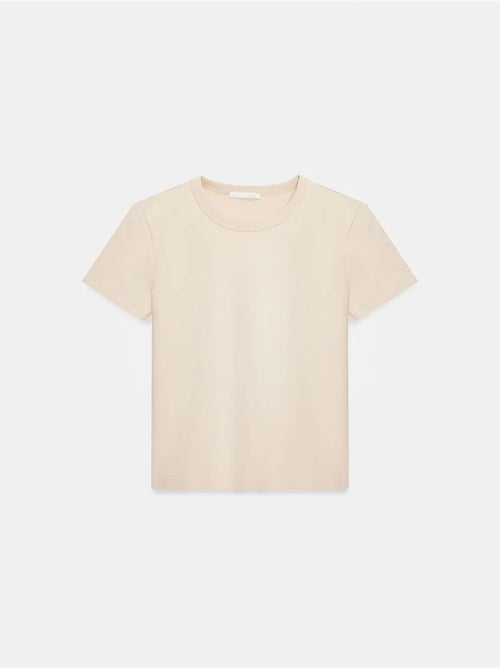 DILVIN T-shirt femme uni à col rond - Kiabi