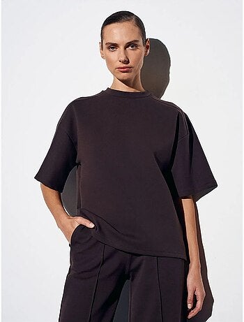 DILVIN T-shirt Oversize À Col Rond