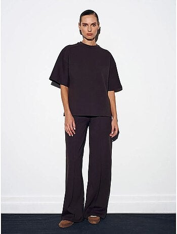 DILVIN T-shirt Oversize À Col Rond