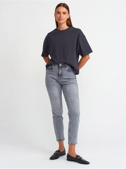 DILVIN T-shirt Oversize En Coton À Col Rond - Kiabi DILVIN T-shirt Oversize En Coton À Col Rond - Kiabi