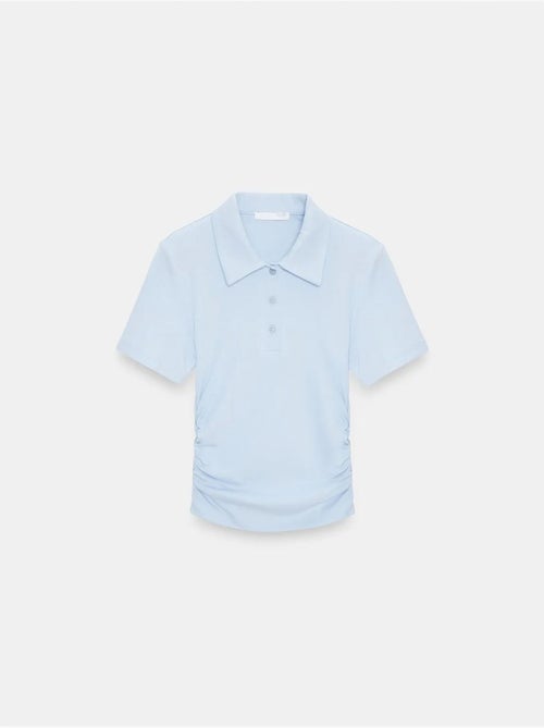 DILVIN T-shirt Polo Court Femme, Coupe Slim - Kiabi