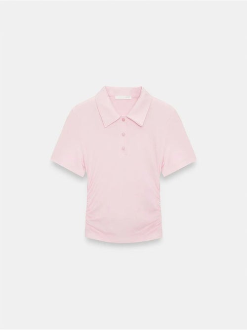 DILVIN T-shirt Polo Court Femme, Coupe Slim - Kiabi