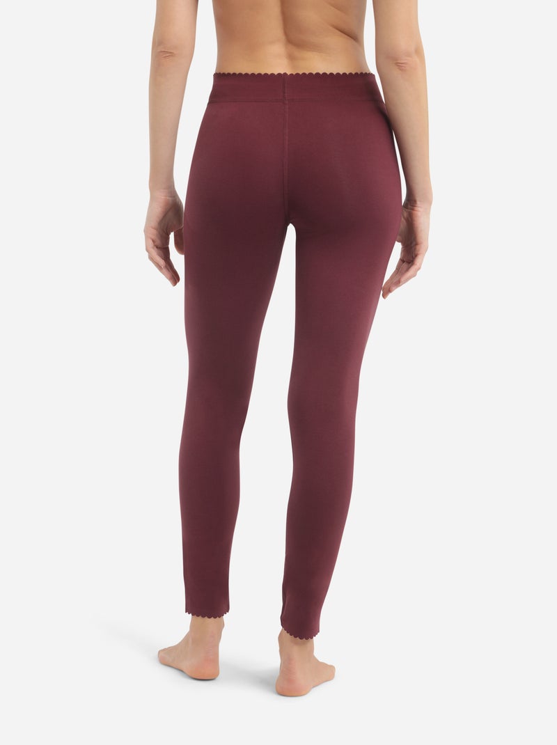 Dim Body Touch Easy, Legging long coton Bordeaux - Kiabi