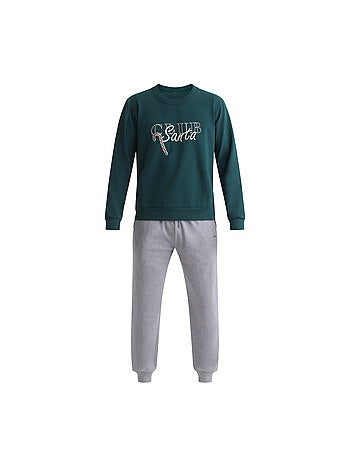 Dim Familly, Pyjama tissu molleton 2 pièces