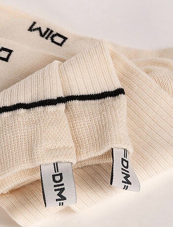 Dim Icons, Mi-chaussettes Unisexe effet côtelé