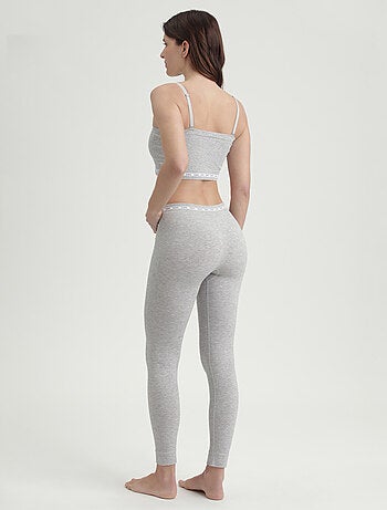 Dim Icons Seamless, Legging sans couture en tissu côtelé
