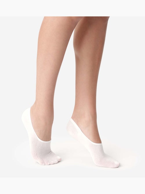 Dim Invisifit, Lot de 2 paires de Protège-Pieds Spécial Baskets - Kiabi