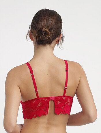 Dim Lacy, Soutien-gorge foulard en dentelle florale Dim Lacy
