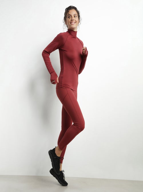 Dim Move, Haut de sport à col montant - Kiabi