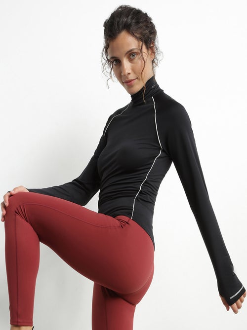 Dim Move, Haut de sport à col montant - Kiabi
