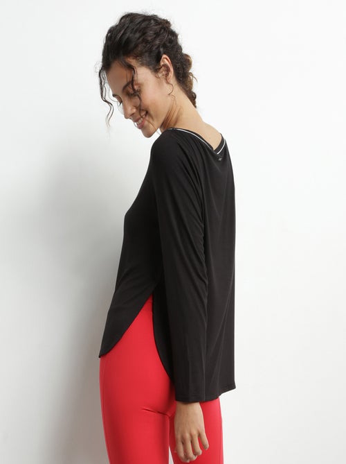 Dim Move, Haut de sport à manches longues - Kiabi