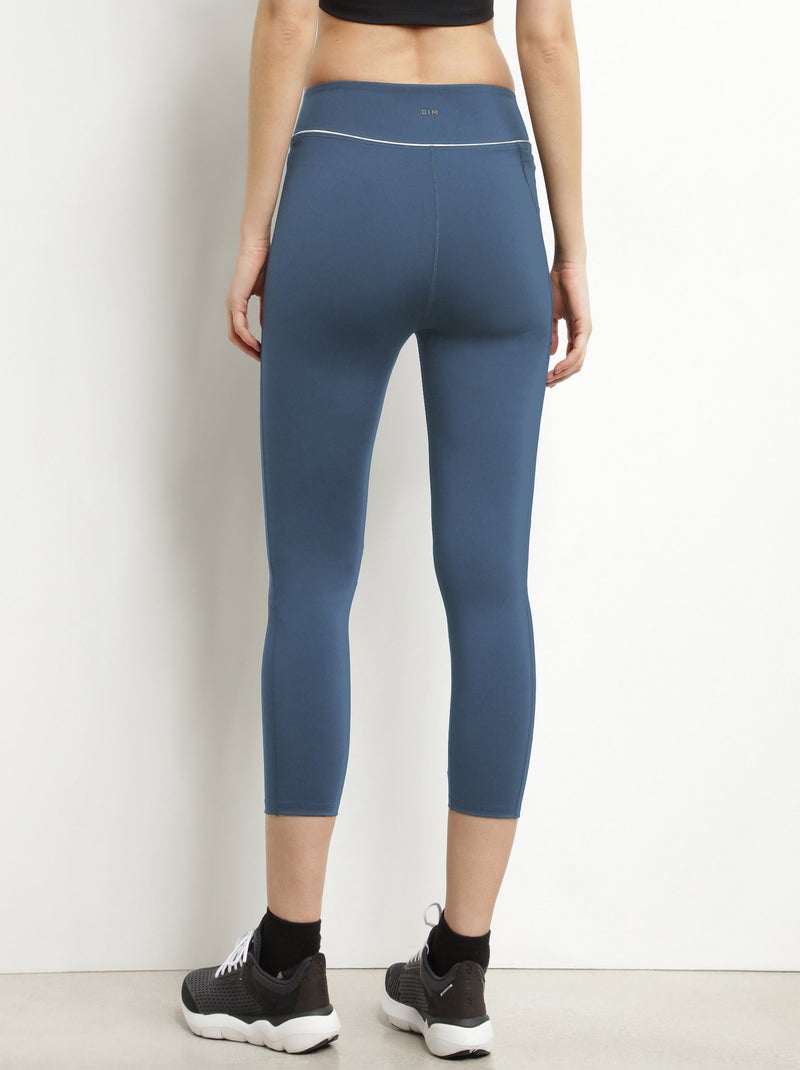 Dim Move, Legging de sport 7/8 Bleu denim - Kiabi