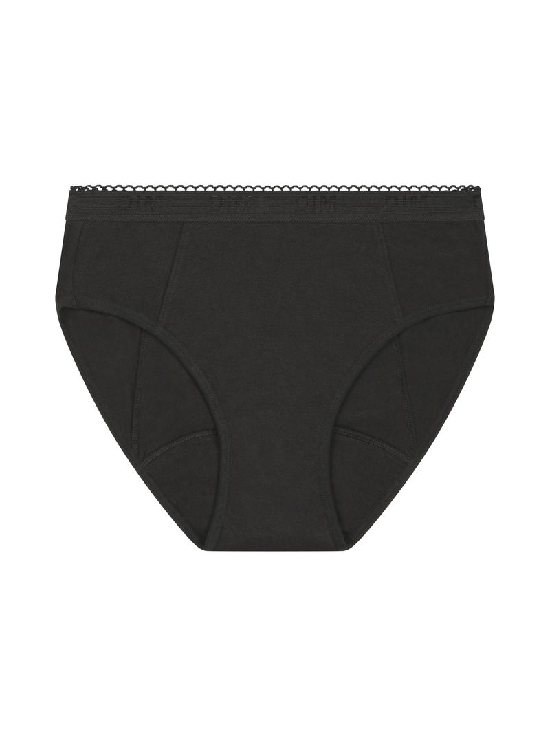 Dim My Protect, Culotte menstruelle ado flux moyen à abondant Noir - Kiabi