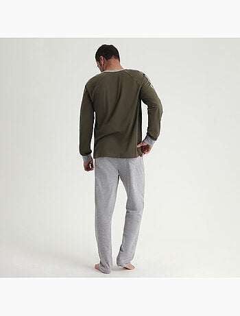 Dim Nigthwear, Pyjama bicolore deux pièces