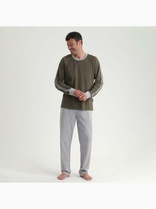 Dim Nigthwear, Pyjama bicolore deux pièces - Kiabi