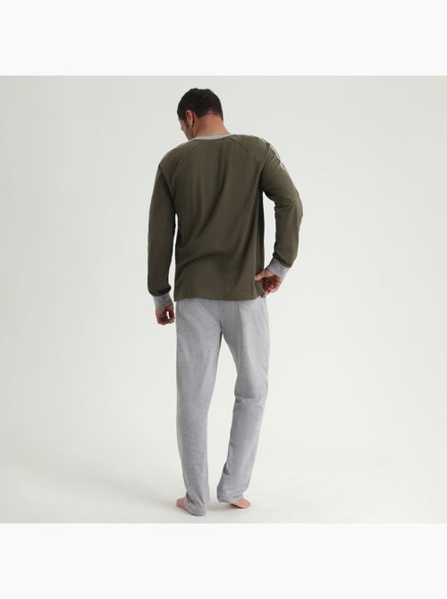 Dim Nigthwear, Pyjama bicolore deux pièces - Kiabi