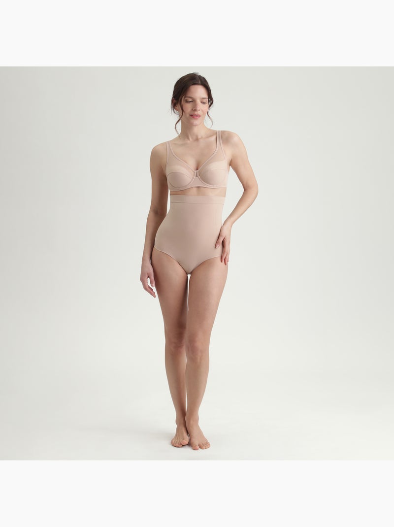 Dim Silhouette, Culotte Gainante Beige argile - Kiabi