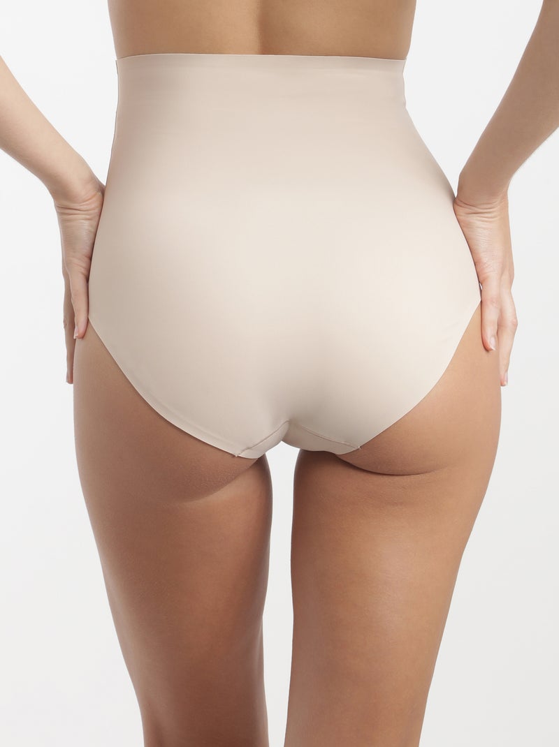 Dim Silhouette, Culotte gainante invisible taille haute Beige argile - Kiabi