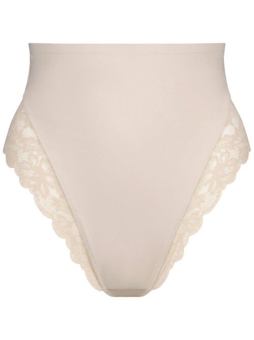 Dim Silhouette, String galbant taille haute dentelle - Kiabi