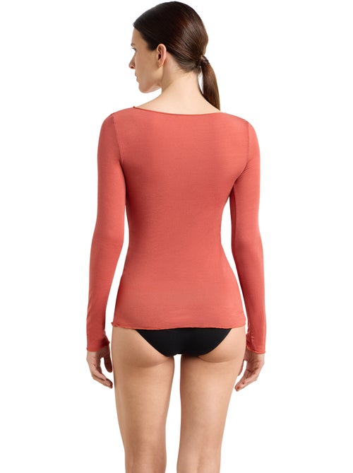 Dim Thermal, T-shirt col bateau - Kiabi