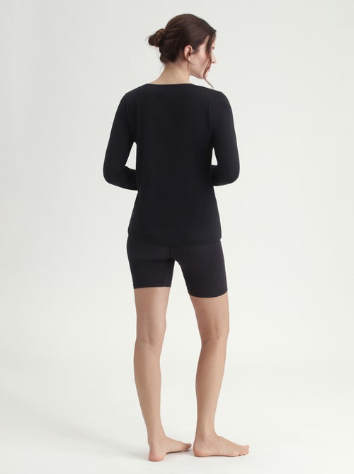 Dim Thermal, T-shirt Isolant Col V - Kiabi