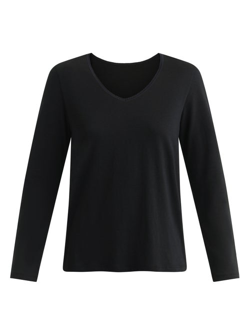 Dim Thermal, T-shirt Isolant Col V - Kiabi