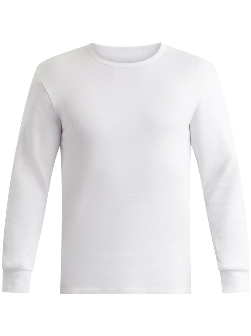 Dim Thermal, T-shirt Manches Longues Isolant Blanc - Kiabi