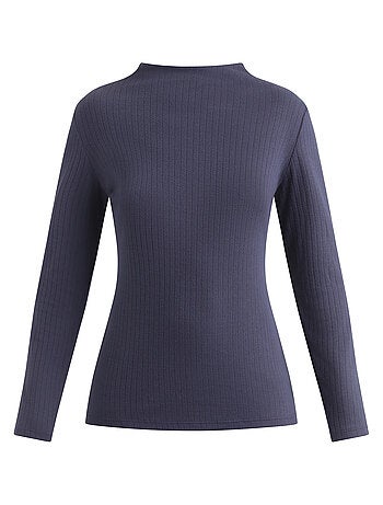 Dim Thermal ,T-shirt thermique manches longues et col montant
