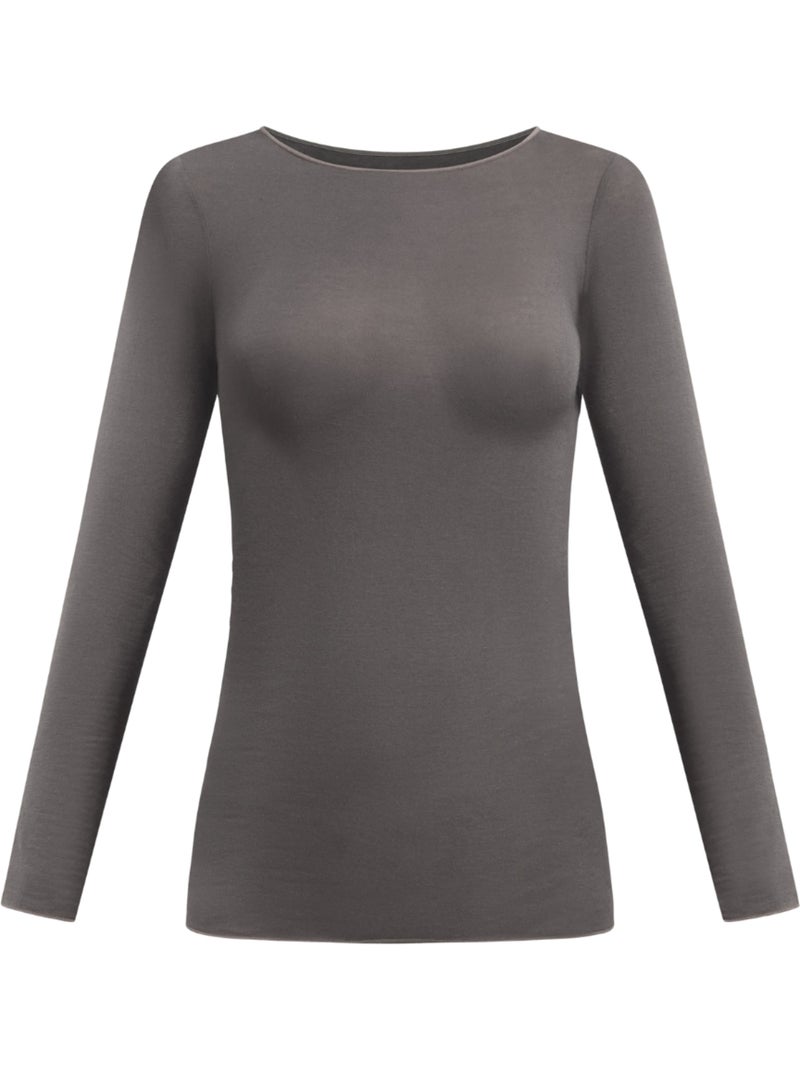Dim thermal, t-shirt thermique modal et cachemire Gris métalique - Kiabi