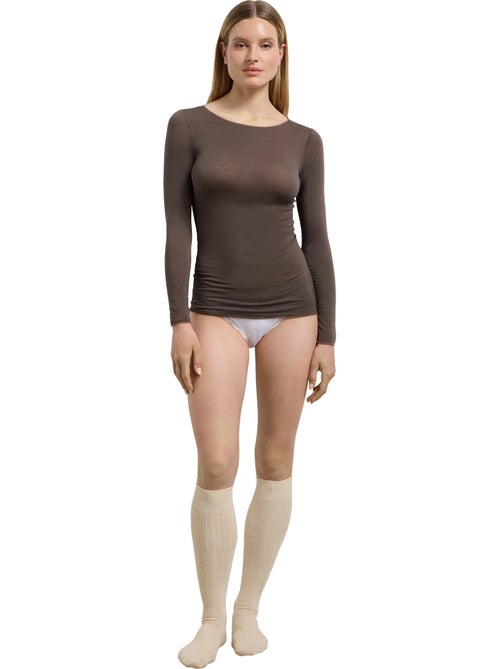 Dim thermal, t-shirt thermique modal et cachemire - Kiabi