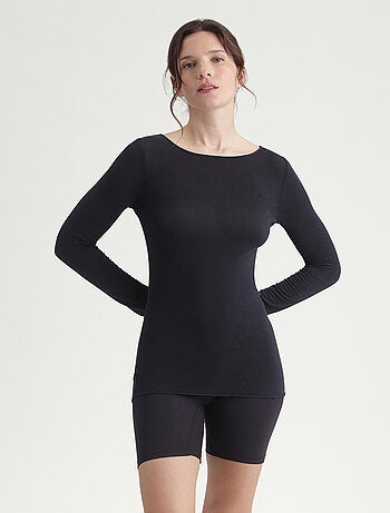 Dim Thermal, T-shirt Thermique modal et cachemire