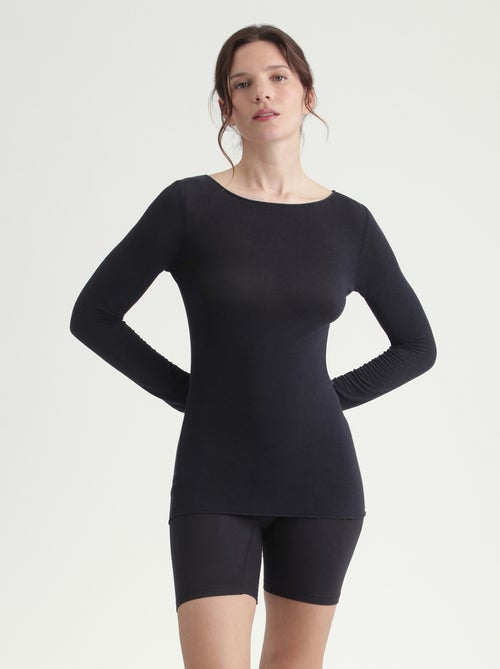 Dim Thermal, T-shirt Thermique modal et cachemire - Kiabi