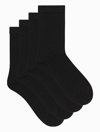 Dim Thermo, Lot de 2 paires de mi-chaussettes polaire