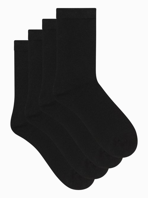 Dim Thermo, Lot de 2 paires de mi-chaussettes polaire - Kiabi