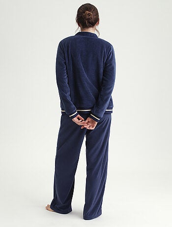 Dim Warm, Pyjama 2 pièces en velours