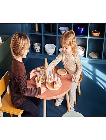 Dinette en bois de Bouleau