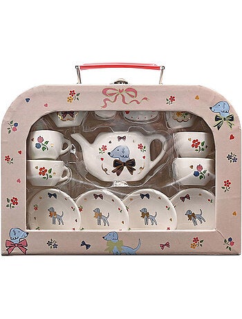 Dinette en porcelaine 13 pièces