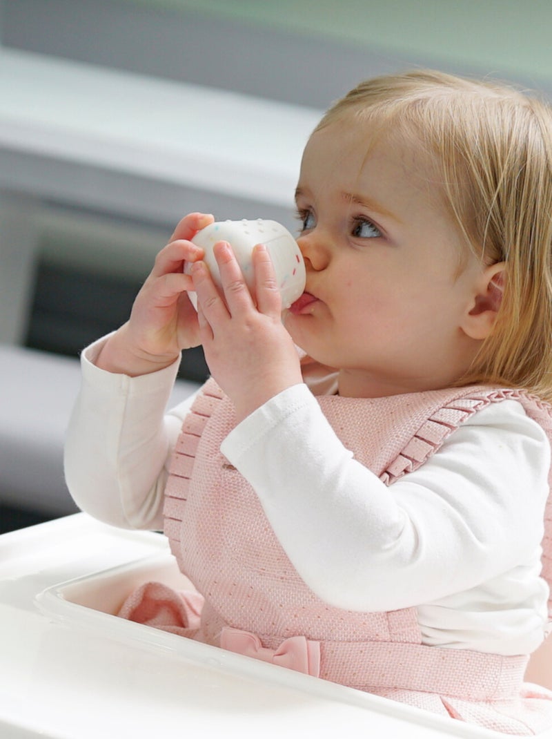 DinkyCup tasse d'apprentissage - Tidy Tot - Confettis Blanc - Kiabi