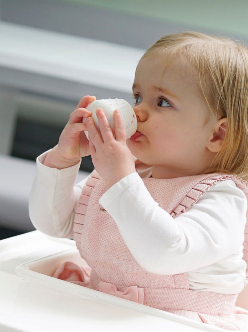 DinkyCup tasse d'apprentissage - Tidy Tot - Confettis Blanc - Kiabi