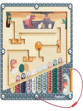 Dino oeufs labyrinthe Montessori