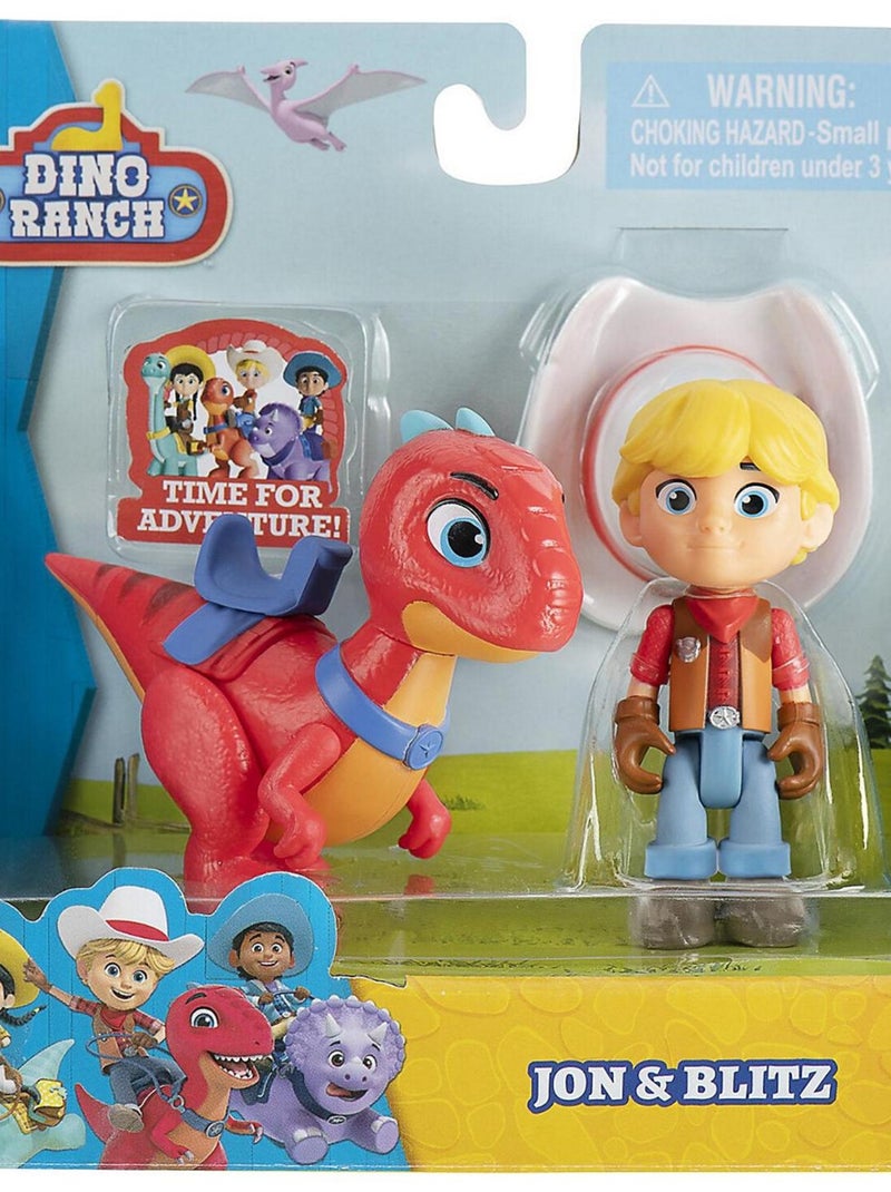 Dino Ranch Rancher Jon et Blitz N/A - Kiabi