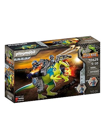 Dino Rise Spinosaure et combattants