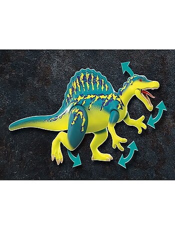 Dino Rise Spinosaure et combattants