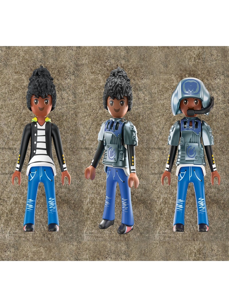 Dino Rise Spinosaure et combattants N/A - Kiabi
