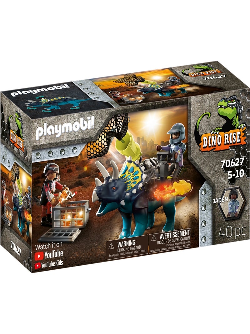 Dino Rise Triceratops et soldats N/A - Kiabi